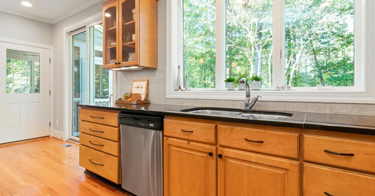 Custom maple kitchen cabinets designed to fit your kitchen